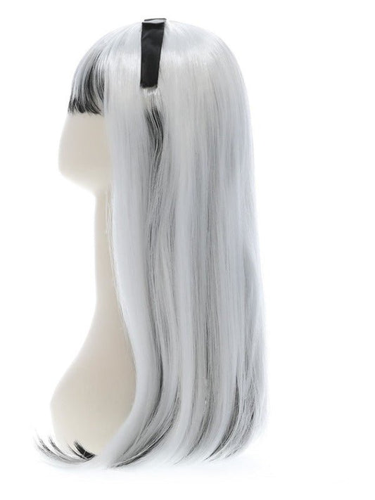 Bewitching Wig, White &amp; Black - Adult Weekender