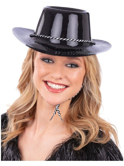 Black Cowboy Hat - Adult Weekender