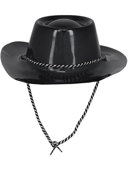 Black Cowboy Hat - Adult Weekender