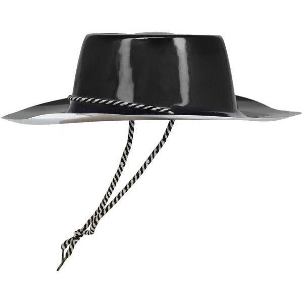 Black Cowboy Hat - Adult Weekender
