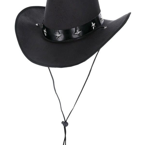 Black Western Cowboy Hat - Adult Weekender