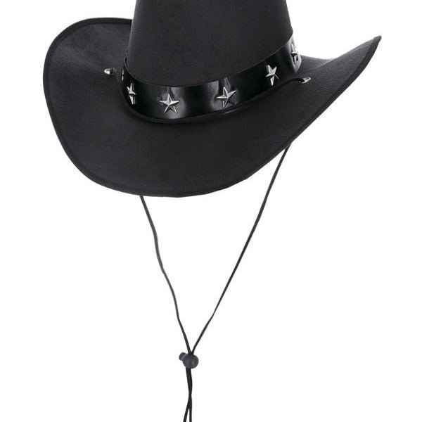 Black Western Cowboy Hat - Adult Weekender