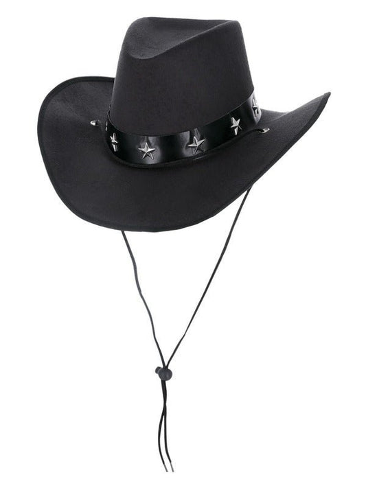 Black Western Cowboy Hat - Adult Weekender