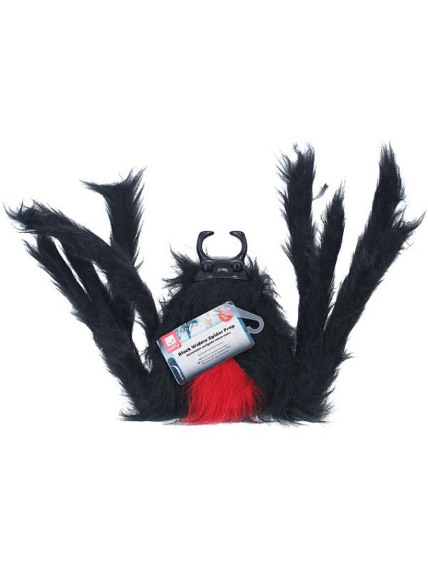 Black Widow Spider Prop, 75cm - Adult Weekender