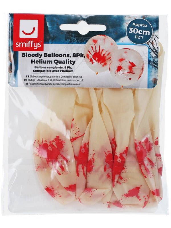 Bloody Balloons, 30cm, 8Pk - Adult Weekender