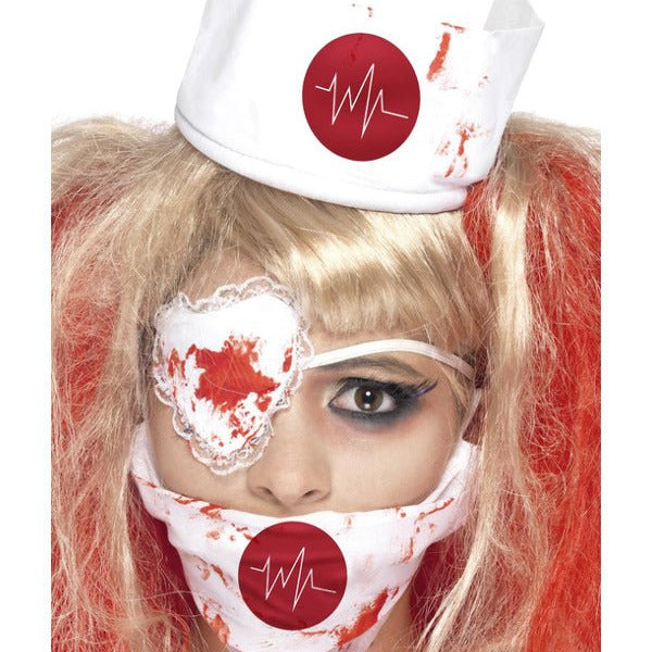 Bloody Nurse Kit, White - Adult Weekender