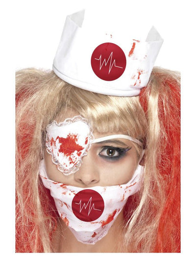 Bloody Nurse Kit, White - Adult Weekender