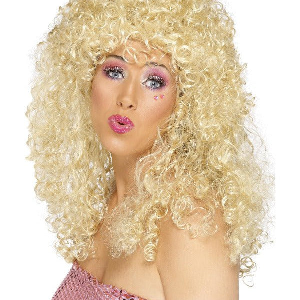 Boogie Babe Wig, Blonde - Adult Weekender