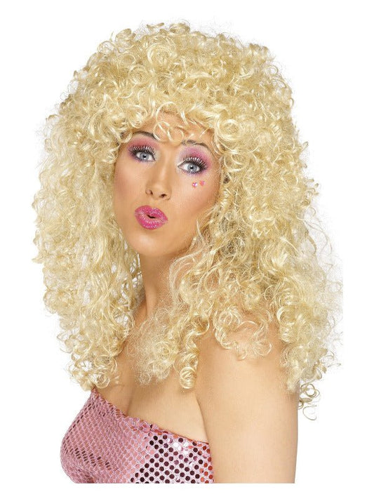 Boogie Babe Wig, Blonde - Adult Weekender