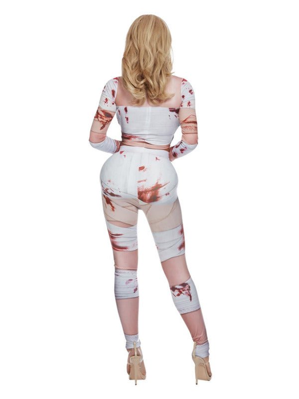 Botched Surgery Costume, White - Adult Weekender