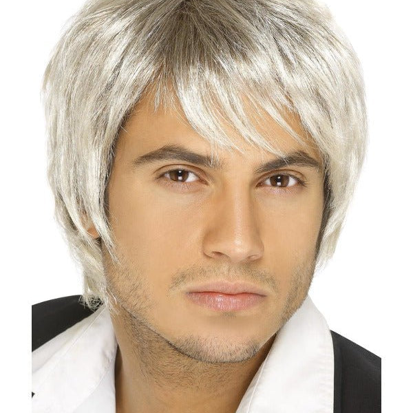 Boy Band Wig, Blonde & Brown - Adult Weekender
