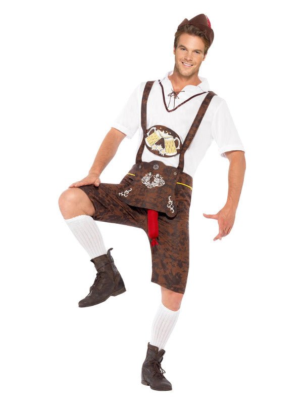 Brad Wurst Costume, Brown - Adult Weekender