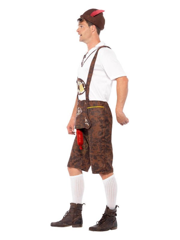 Brad Wurst Costume, Brown - Adult Weekender