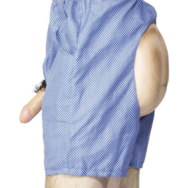 Bum and Willy Shorts, Blue - Adult Weekender