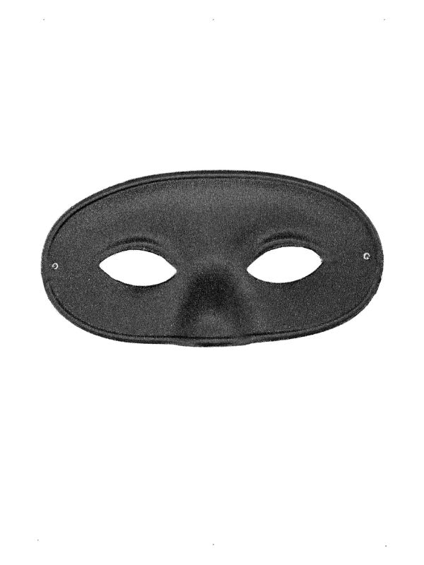 Burglar Eyemask, Black - Adult Weekender