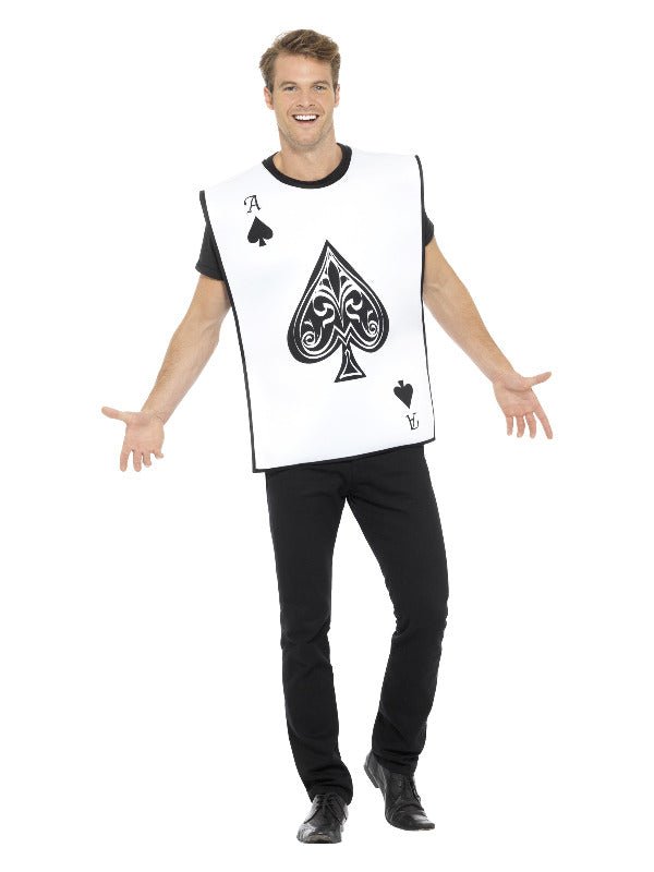 Carded Guard Costume, White - Adult Weekender