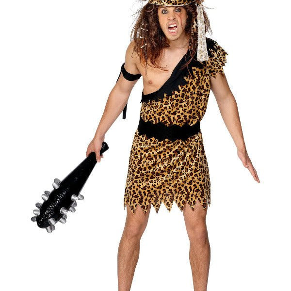 Caveman Costume, Brown - Adult Weekender