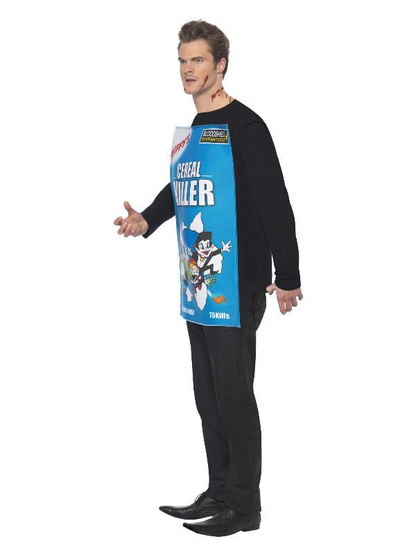 Cereal Killer Costume, Blue - Adult Weekender