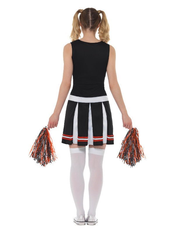 Cheerleader Costume, Black - Adult Weekender
