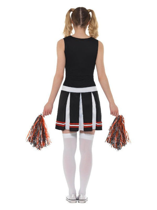 Cheerleader Costume, Black - Adult Weekender