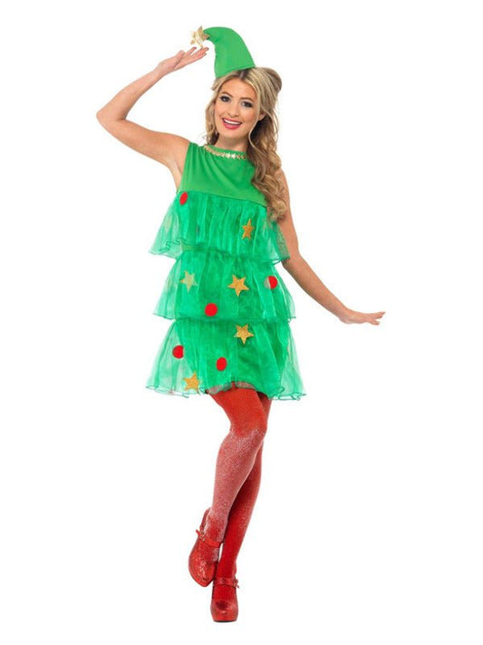 Christmas Tree Costume, Green - Adult Weekender