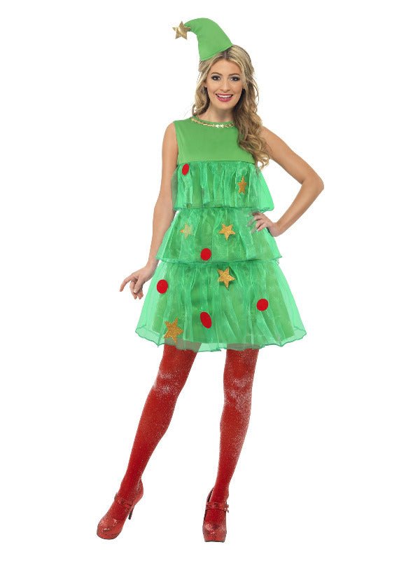 Christmas Tree Costume, Green - Adult Weekender