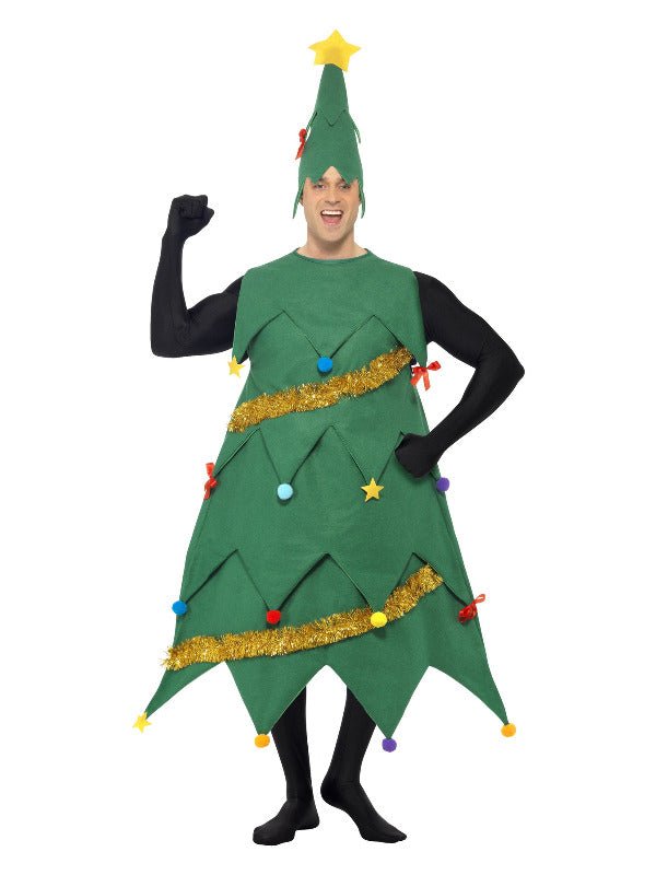 Christmas Tree Costume, Green - Adult Weekender