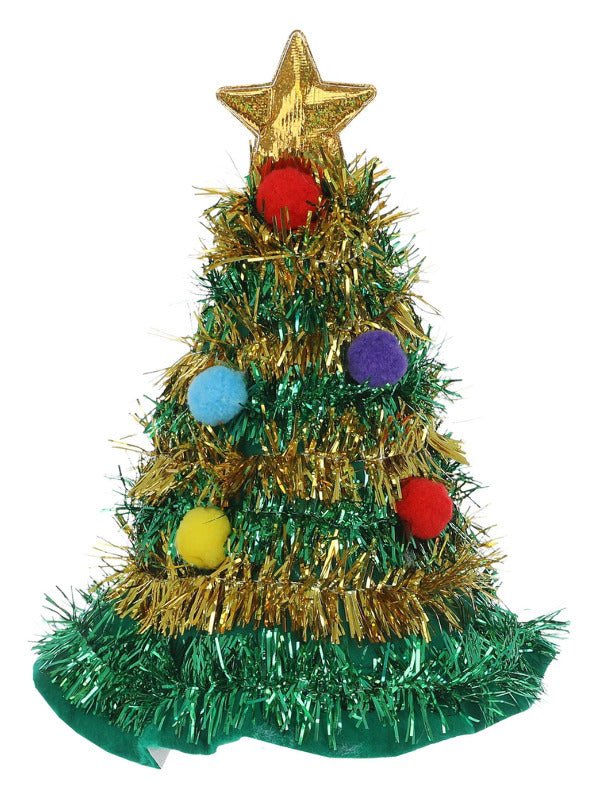 Christmas Tree Hat, Green - Adult Weekender