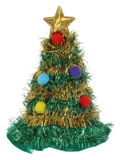 Christmas Tree Hat, Green - Adult Weekender