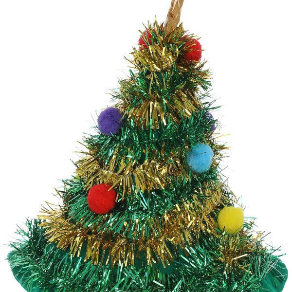 Christmas Tree Hat, Green - Adult Weekender