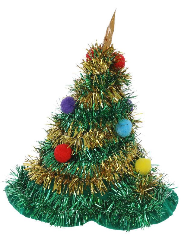 Christmas Tree Hat, Green - Adult Weekender