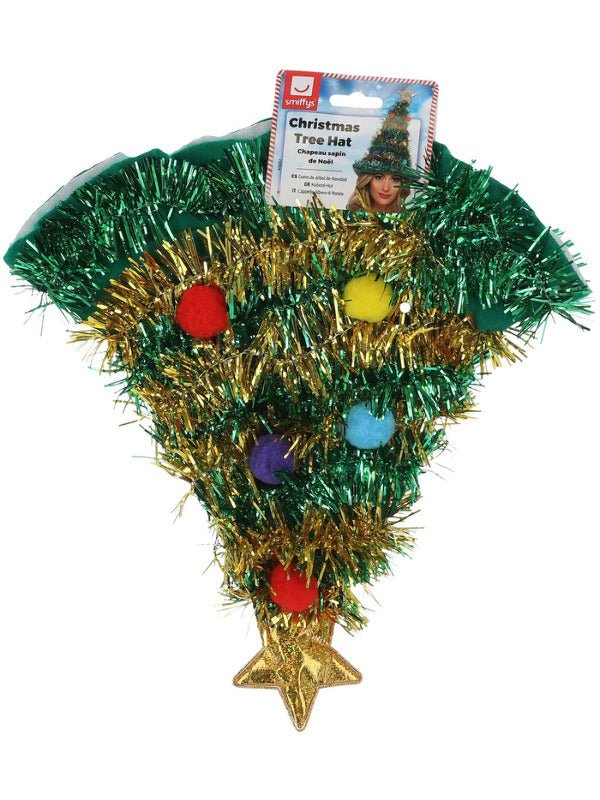 Christmas Tree Hat, Green - Adult Weekender