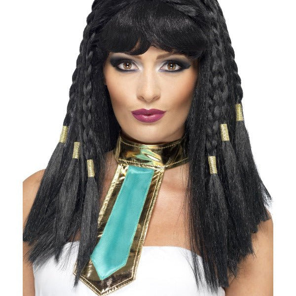 Cleopatra Wig, Black - Adult Weekender