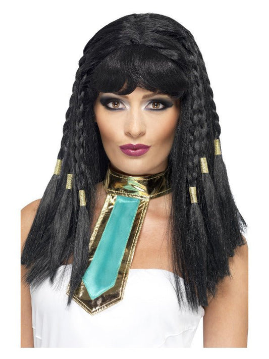 Cleopatra Wig, Black - Adult Weekender