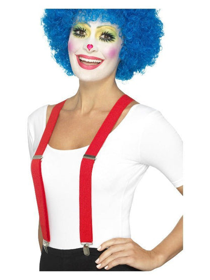 Clown Braces, Red - Adult Weekender