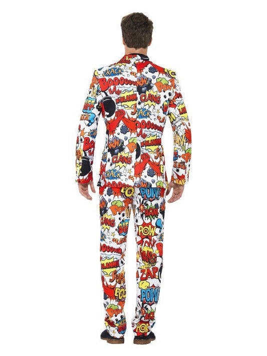 Comic Strip Suit, Red & White - Adult Weekender