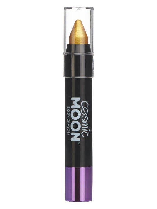Cosmic Moon Metallic Body Crayon, Gold - Adult Weekender
