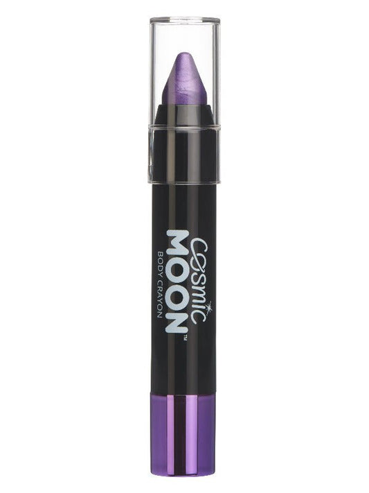 Cosmic Moon Metallic Body Crayons, Purple - Adult Weekender