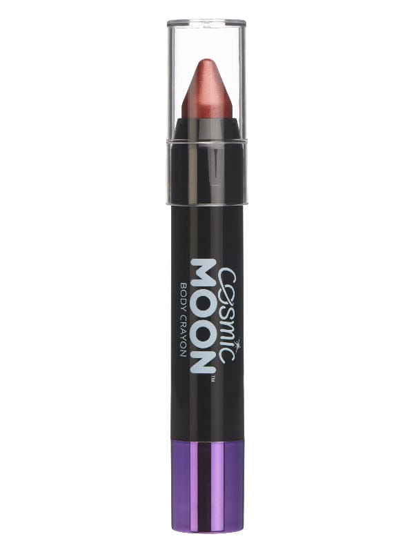 Cosmic Moon Metallic Body Crayons, Red - Adult Weekender