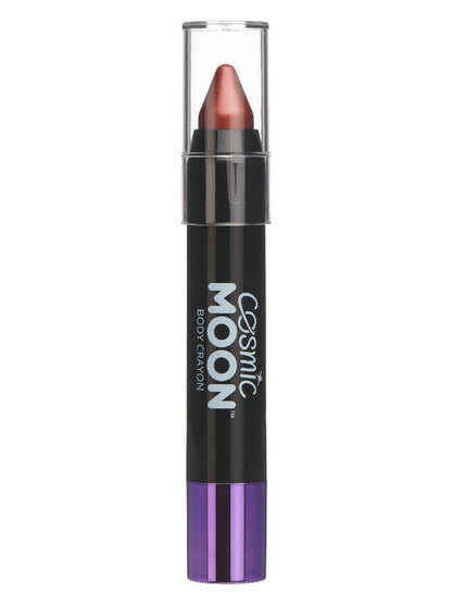 Cosmic Moon Metallic Body Crayons, Red - Adult Weekender