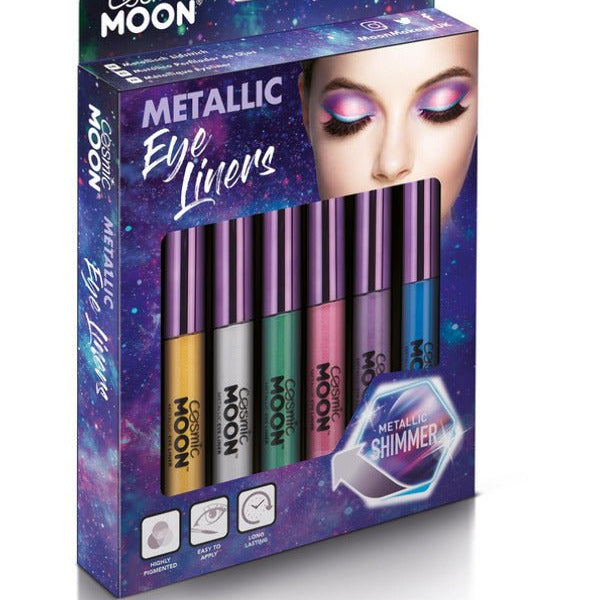 Cosmic Moon Metallic Eye Liner, Assorted - Adult Weekender