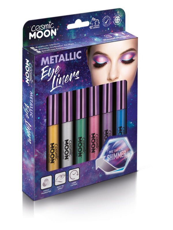 Cosmic Moon Metallic Eye Liner, Assorted - Adult Weekender