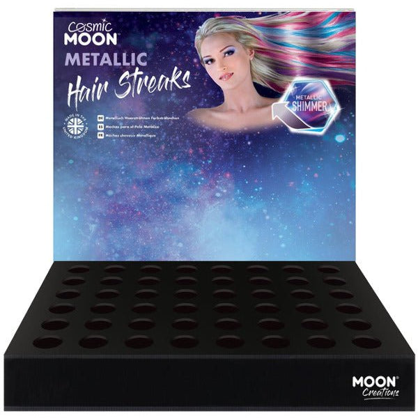 Cosmic Moon Metallic Hair Streaks, - Adult Weekender