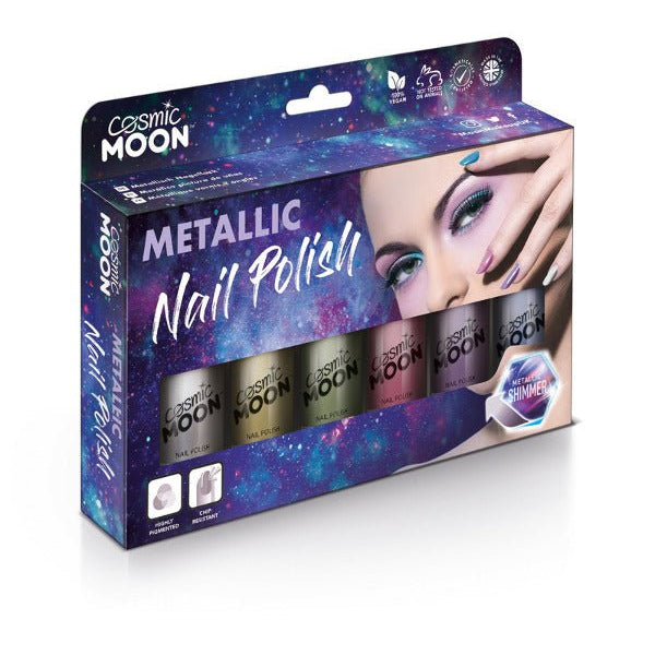 Cosmic Moon Metallic Nail Polish, Assorted - Adult Weekender