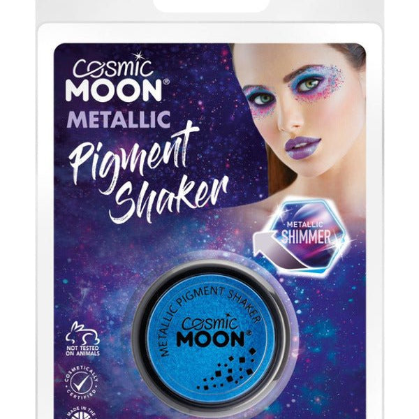 Cosmic Moon Metallic Pigment Shaker, Blue - Adult Weekender