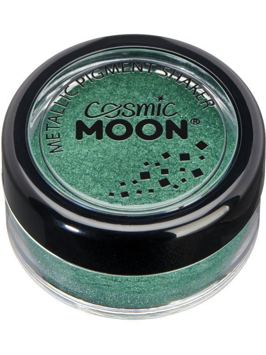 Cosmic Moon Metallic Pigment Shaker, Green - Adult Weekender