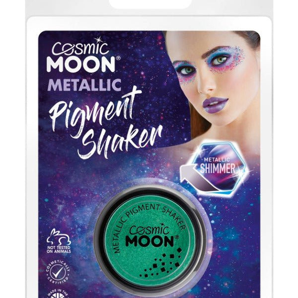 Cosmic Moon Metallic Pigment Shaker, Green - Adult Weekender