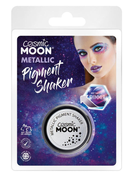 Cosmic Moon Metallic Pigment Shaker, Silver - Adult Weekender