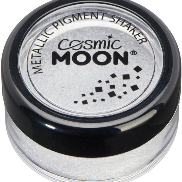 Cosmic Moon Metallic Pigment Shaker, Silver - Adult Weekender