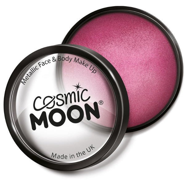 Cosmic Moon Metallic Pro Face Paint Cake Pots, Pin - Adult Weekender